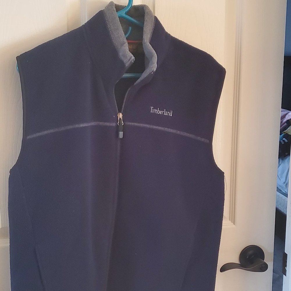 Women's Navy Blue Timberland vest Size Small